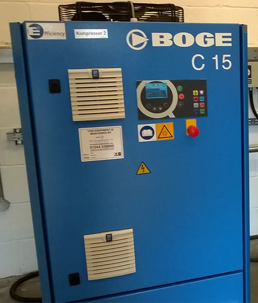 Boge C15 Compressor Case Study