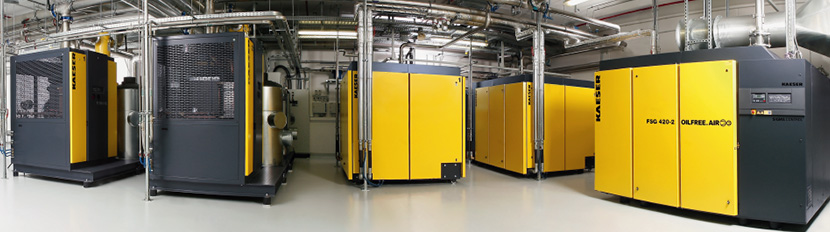 Water cooled oil-free compressors by Kaeser Compressors
